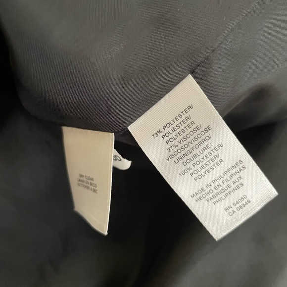 Jones Studio Gray and Black Tweed Jacket Fully Lined Size 18W - Picture 6 of 6